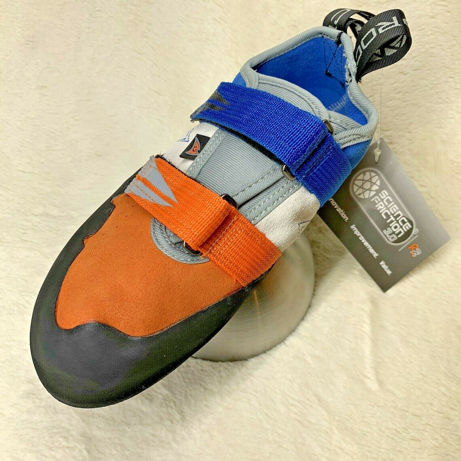 Mad Rock Agama Climbing Shoe Blue/orange Size 7