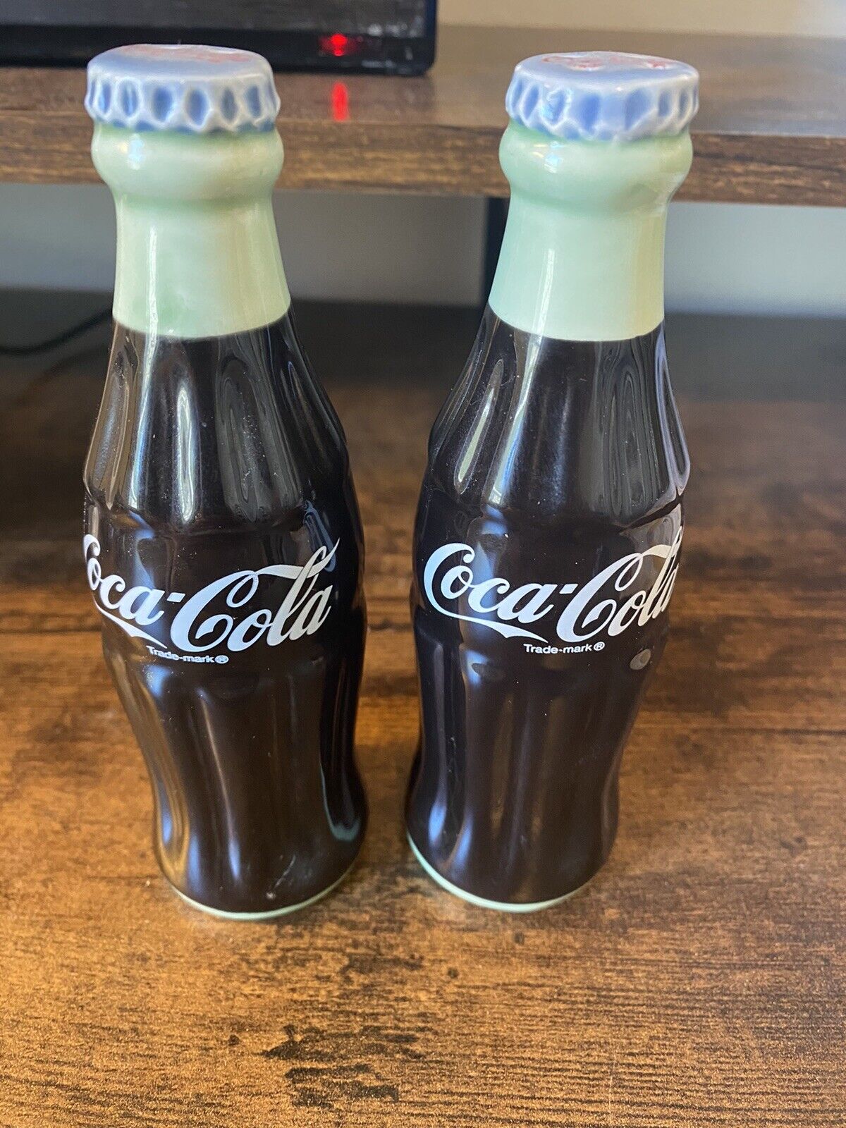 Coca Cola Vintage Bottle Salt and Pepper Shakers