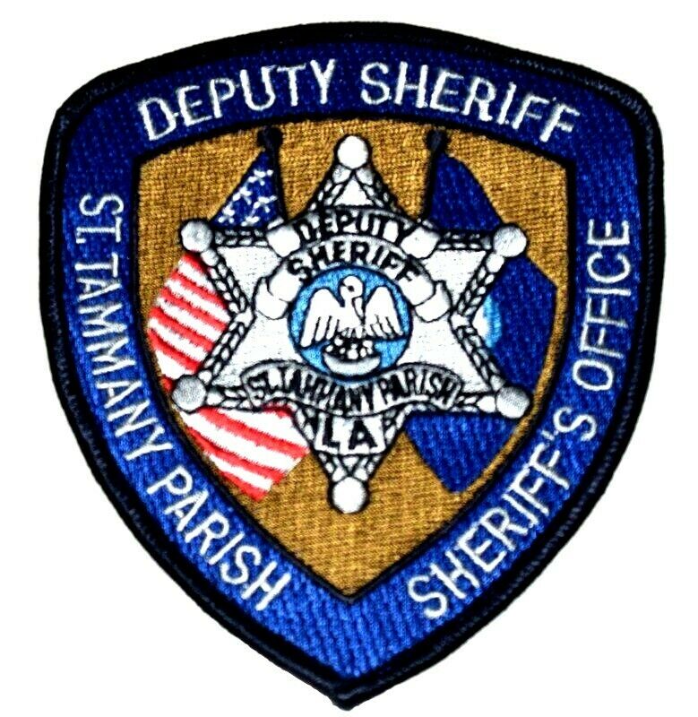 St Tammany Parish– Deputy -louisiana La Sheriff Police Patch State Seal Pelican