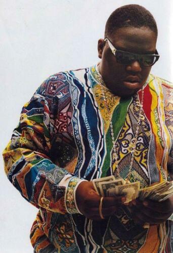 Notorious B.I.G. Biggie Smalls Cashmere Sweater Poster 24 x 36