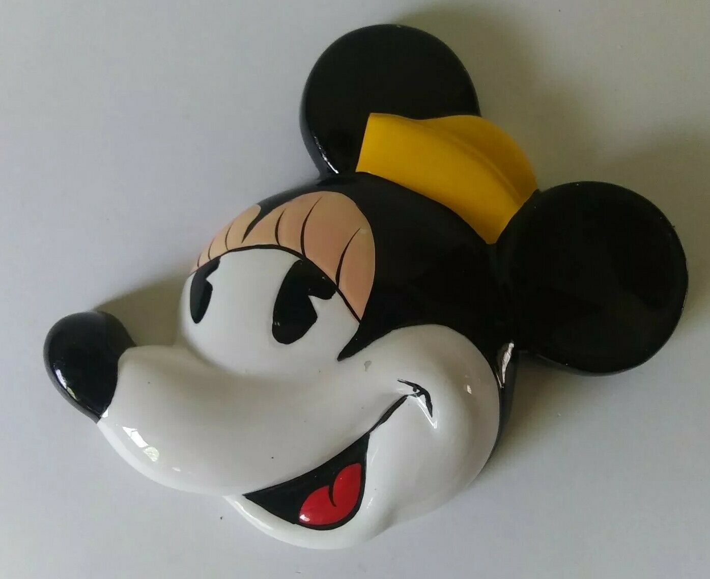 Applause Minnie Mouse Paperweight Disney Vintage  Ceramic Large Free Shipping