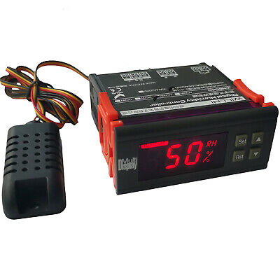 110v Digital Air Humidity Control Controller Wh8040 Range 1~99% Rh Hm-40 Type Us