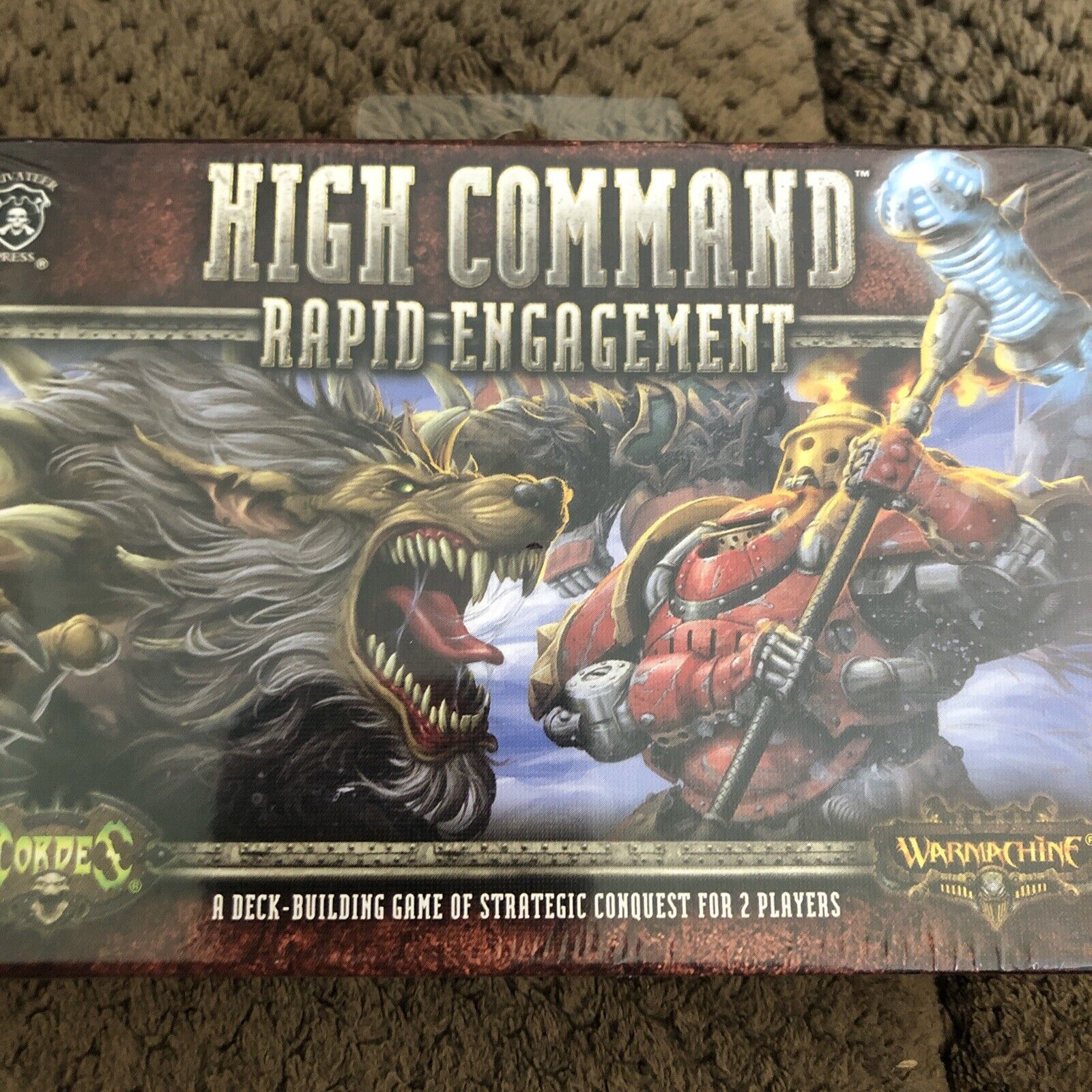 High Command Rapid Engagement  -- Hordes -- Deck Building Strategy Game
