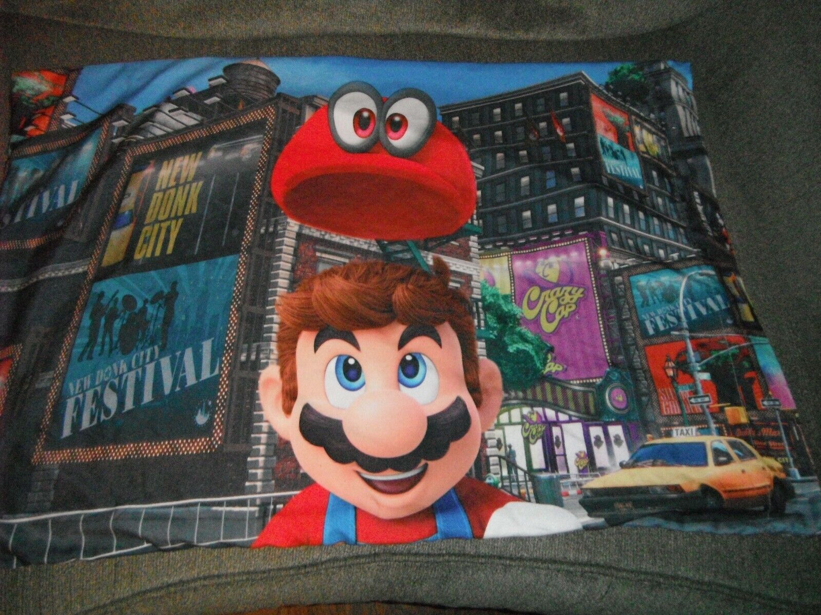 Mario Double Sided Pillow Case
