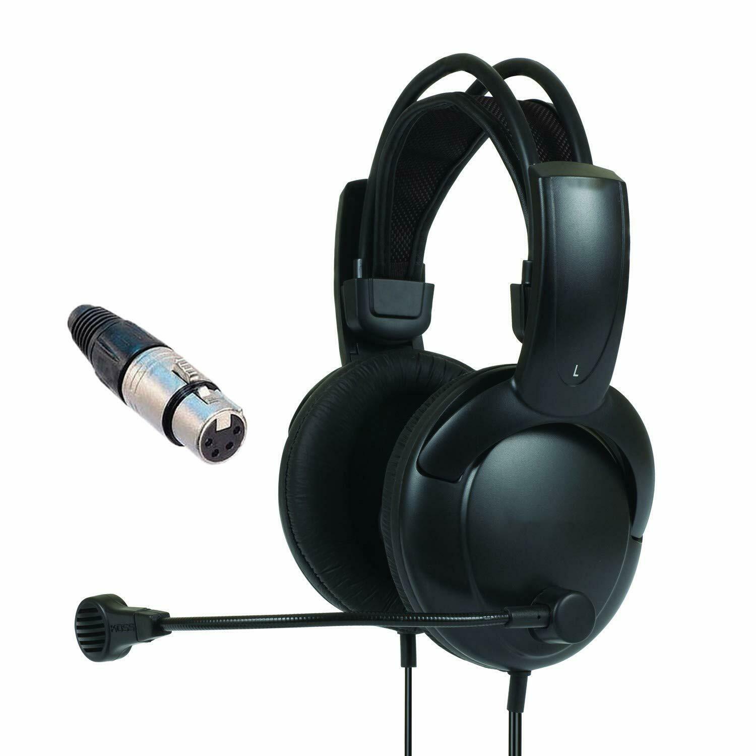 Intercom Headphones Glenfordsales Search 4/5-pin Xlr Clearcom Rts Btr Stereo!