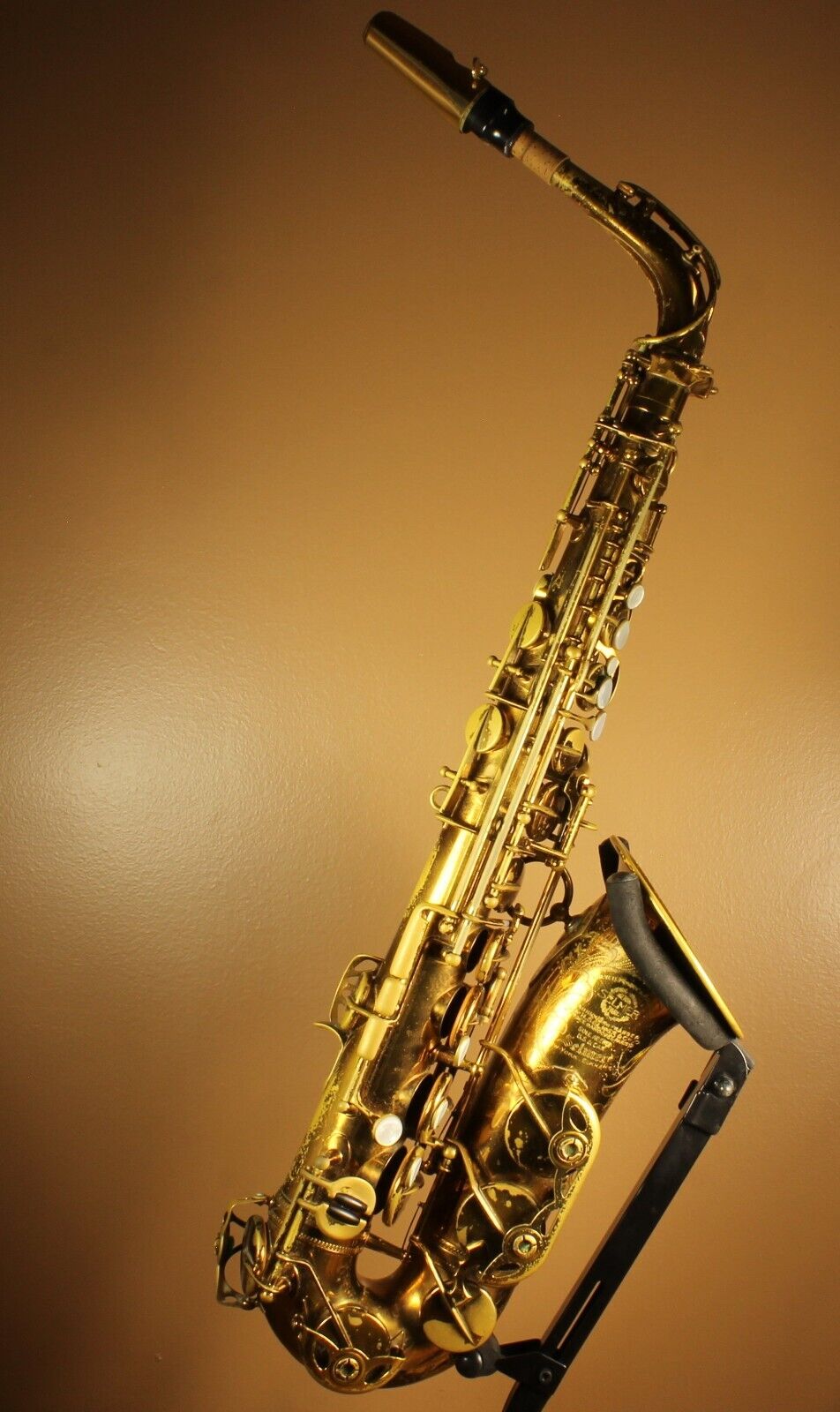 SELMER 1937 BALANCED ACTION ALTO SAXOPHONE SERIAL # 24224 EXCELLENT PLAYING COND