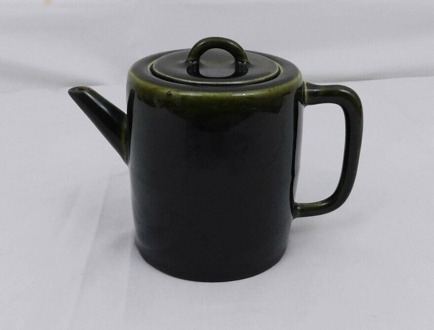 Antique Js Taft Keene Nh Hampshire Art Pottery Green Glaze Teapot