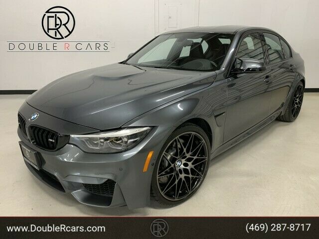 2018 Bmw M3 Only 3k Miles! 6 Speed Manual, Competition Pkg, Ex