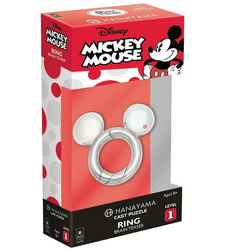 Mickey Mouse Cast Ring - Hanayama Metal Puzzle