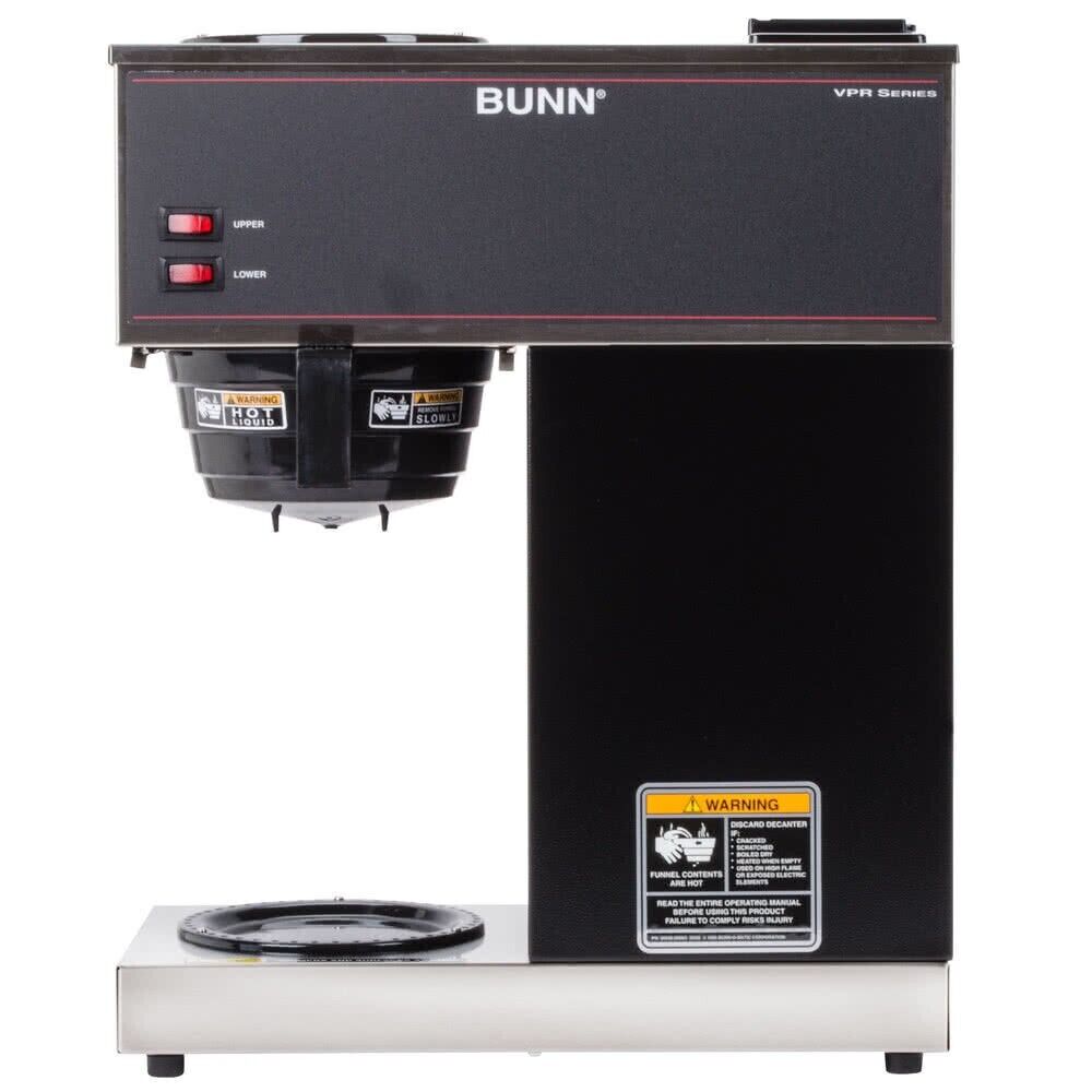 Bunn 33200.0000 VPR Series 12 Cup 2 Warmer Commercial Pourover Coffee Maker