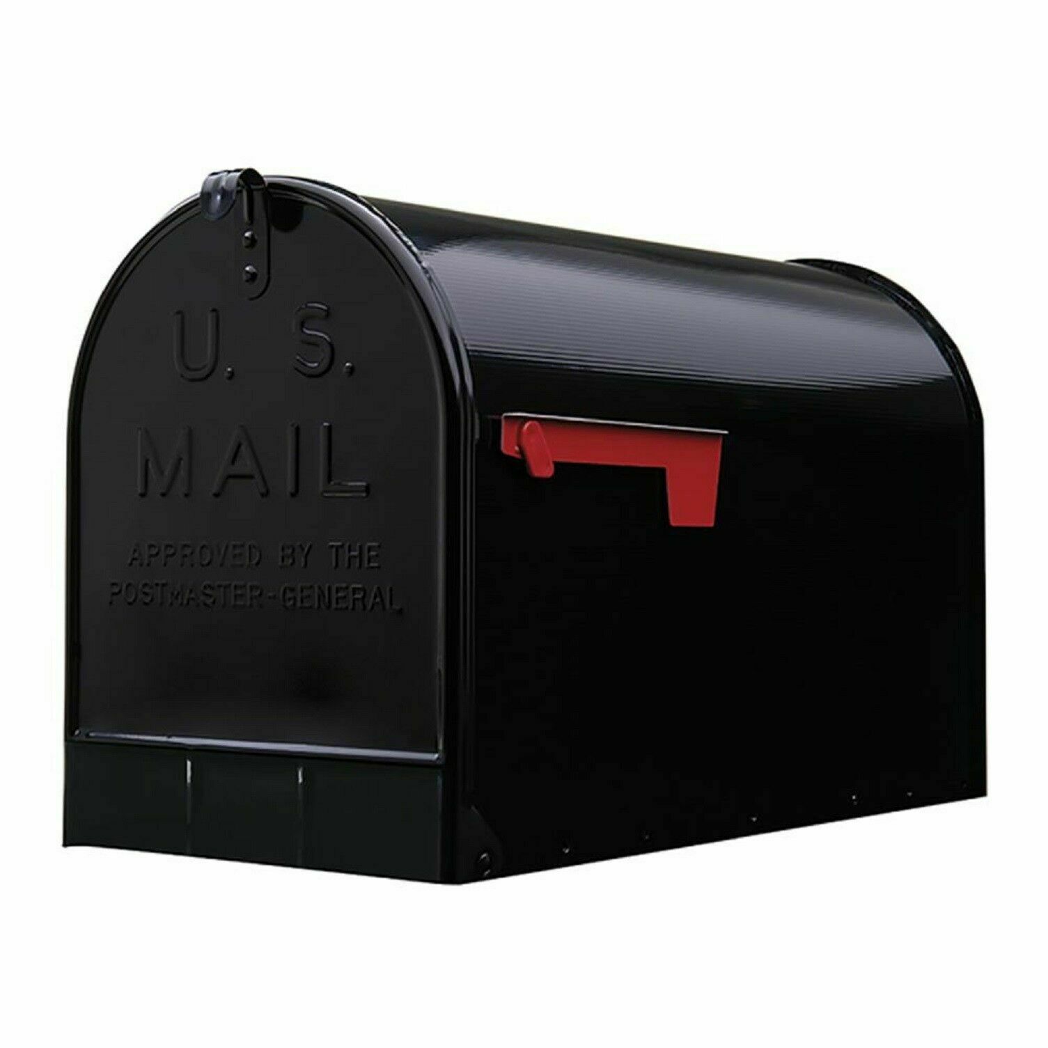 Gibraltar Jumbo Post Mount Mailbox Galvanized Steel Extra Large Rural Mail Box
