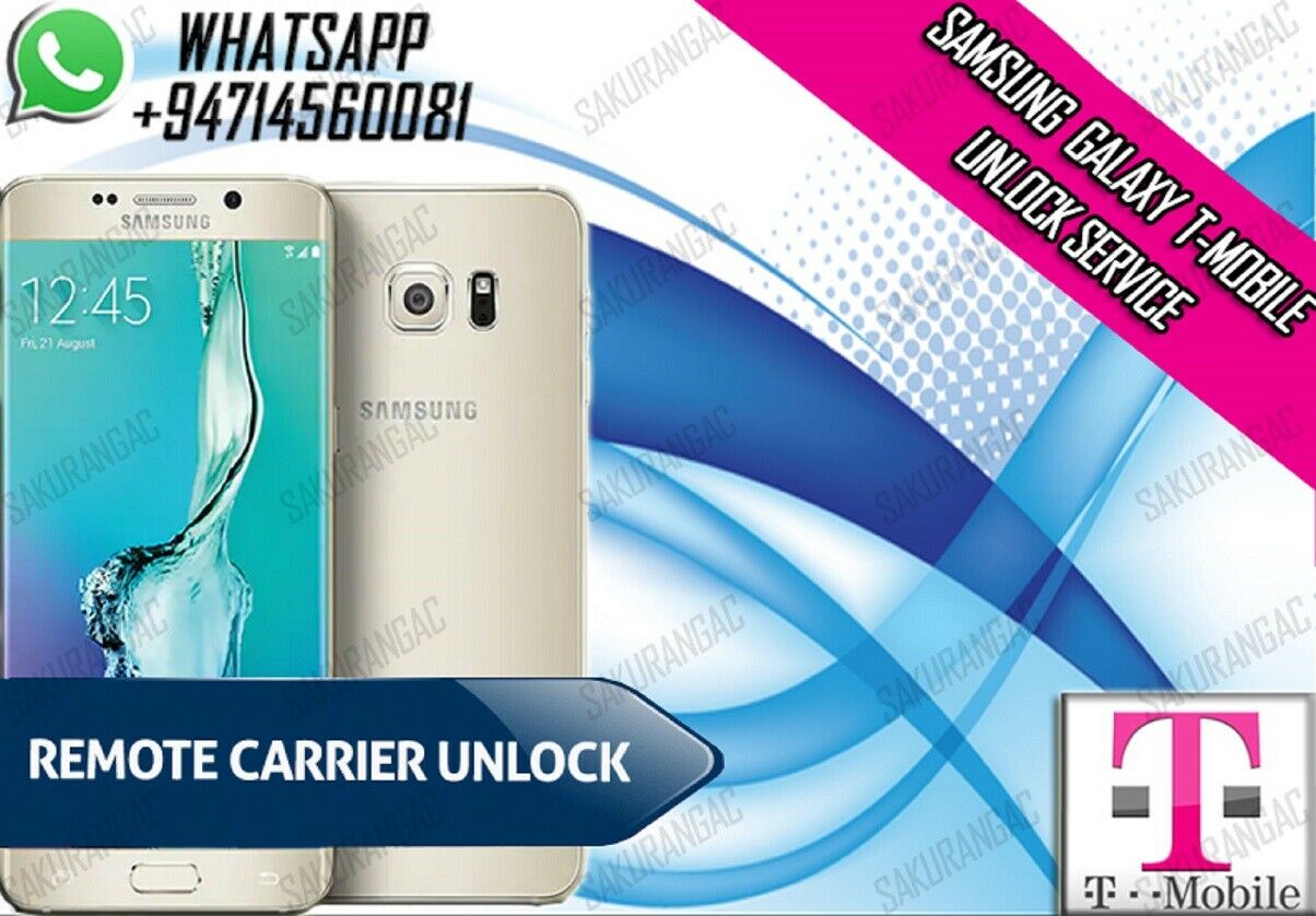 Samsung Galaxy T-mobile S6/edge/plus/s7/note5/j7/on5 Remote Unlock Service