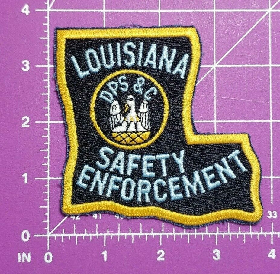 Louisiana Safety Enforcement Patch-nbew