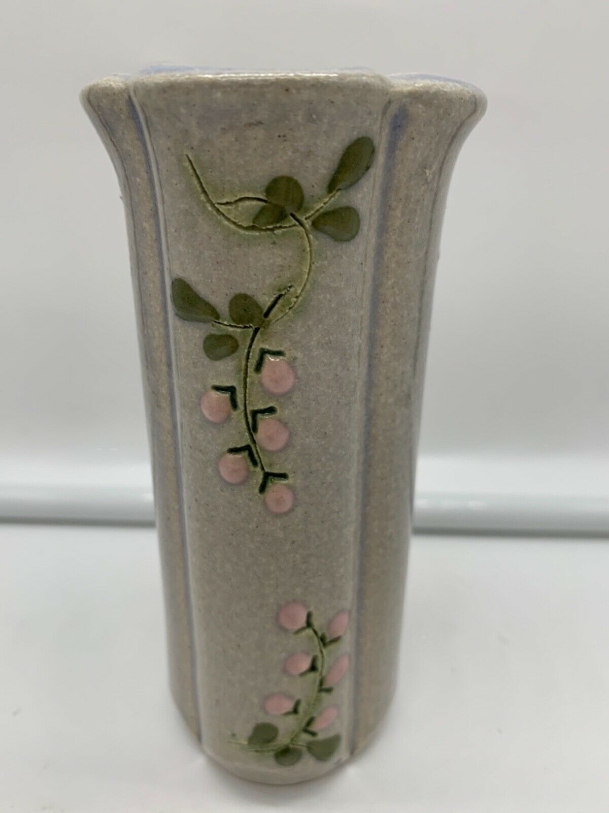 Vase Arts and crafts Antique stamped July 3 1939 pretty