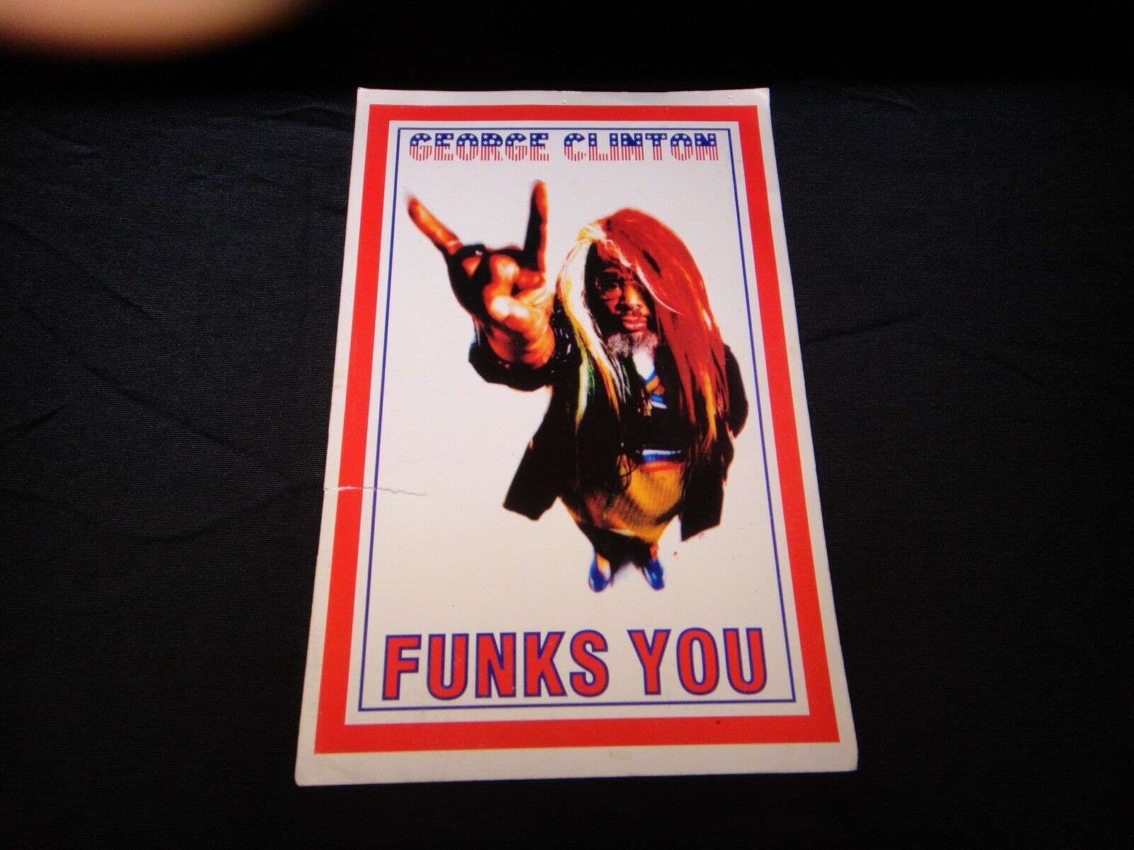 GEORGE CLINTON PFUNK PARLIMENT 5X7 FLYER POSTER VINTAGE 90'S CLASSIC