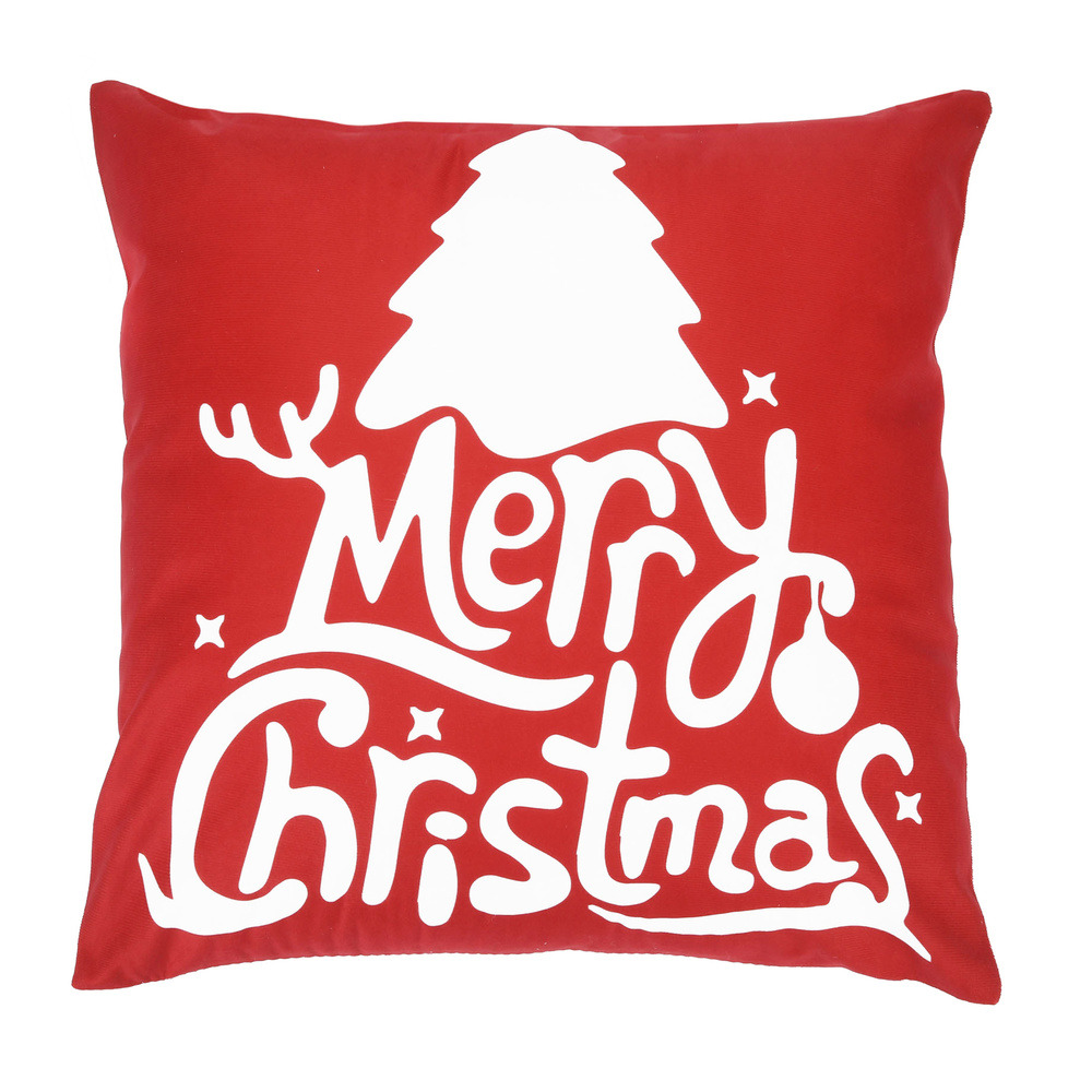 Christmas snowflake Pillow Case Cover Linen Sofa Home Decor Car cushion Pro USA+