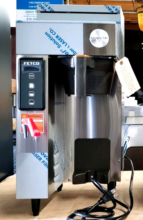 Fetco CBS-1131-XV+ Medium Volume Thermal Coffee Maker - Automatic 200-240 VOLTS