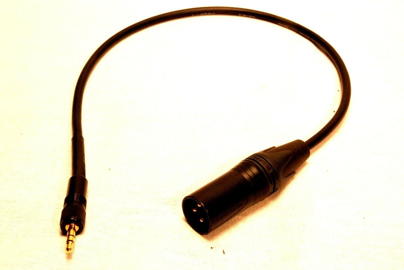 Sennheiser / Sony Locking 3.5mm To Xlr-male Output Cable For Wireless Receiver