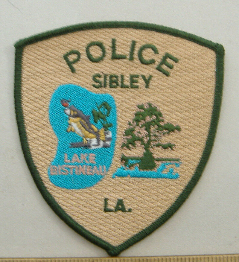 Sibley   Louisiana  Police Fabric Patch