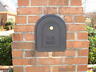 6" Brick Mailbox Door - Cast Aluminum Replacement Doors By Better Box Mailboxes