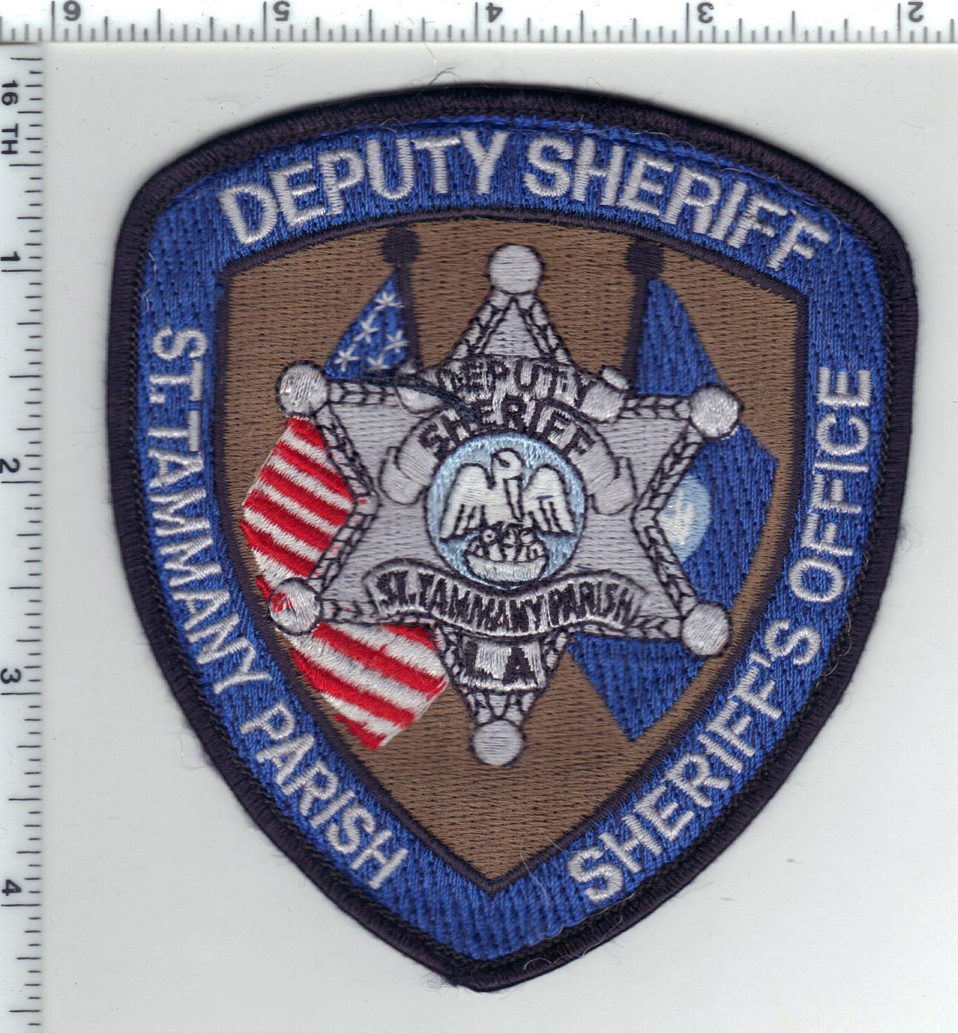 St. Tammany Parish Sheriff (louisiana) 4th Issue  Shoulder Patch