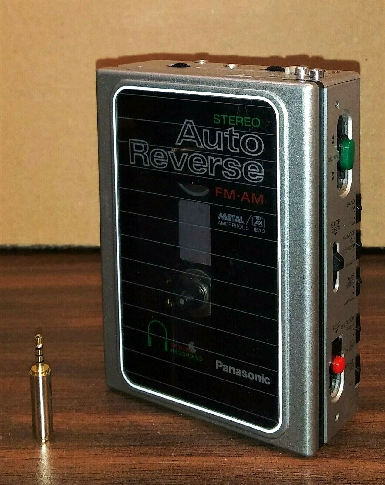Rare PANASONIC RX-S70 personal cassette player AMORPHOUS HEAD Japan 80s Walkman