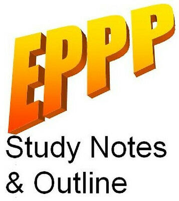 Eppp Study Notes & Outline - All 11 Topics Included!