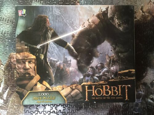 The Hobbit Lord Of The Rings Battle Of 5 Armies Dwarves 1000 Puzzle Rare