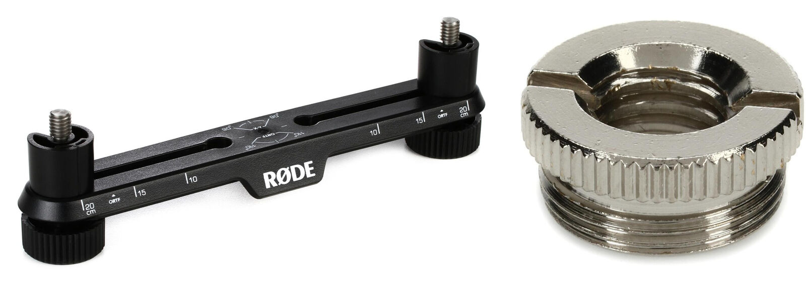 Rode Stereo Bar Microphone Mount + Hosa Mhd-3 Value Bundle