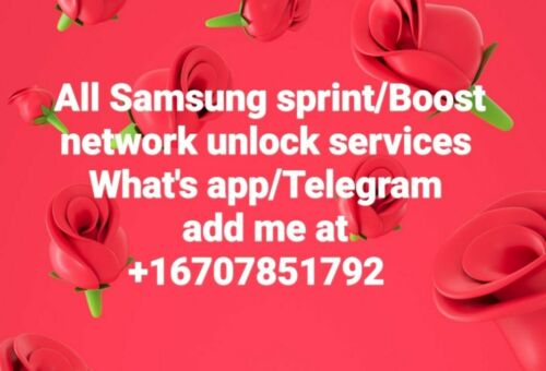 Samsung Galaxy Boost/Sprint A10e/A20/A50 SM-505U  Remote Network Unlock Service