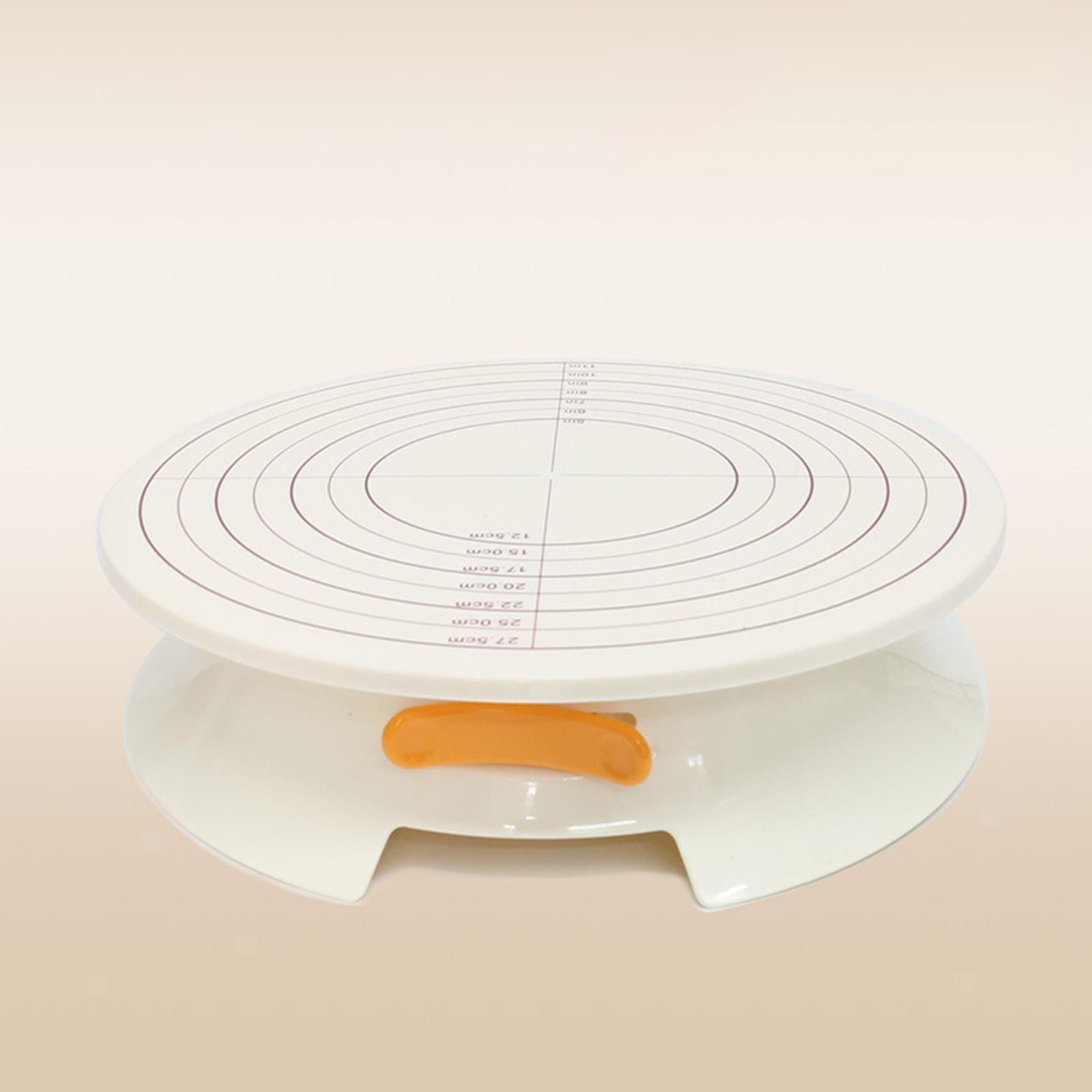 Anti Skid Round Cake Table Rotating Cake Stand Cake Turntable For Decorating