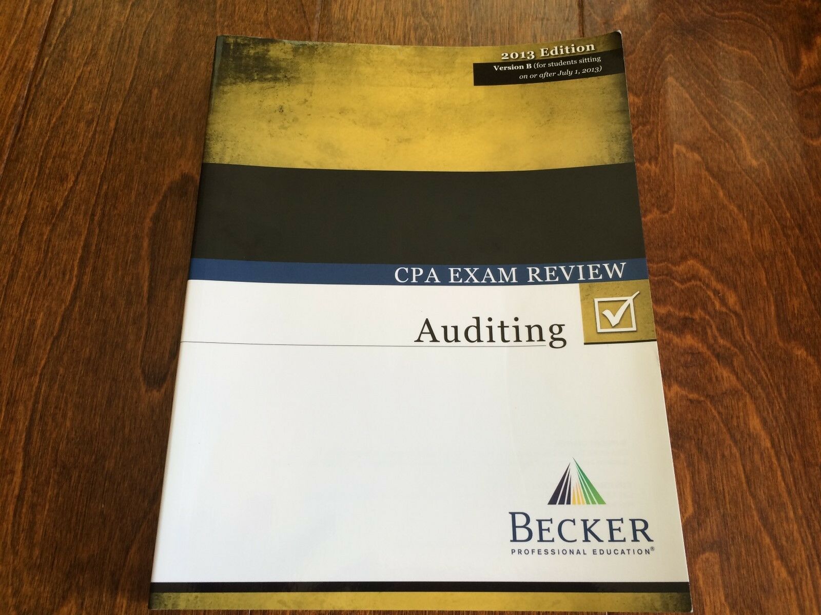Becker Cpa Auditing Exam Review 2013
