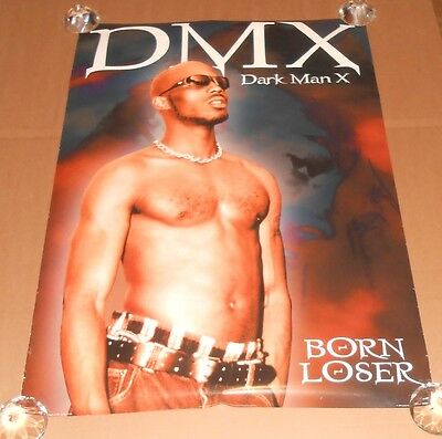DMX Dark Man X Born Loser 1999 Original Poster Hip Hop 24x34 RARE