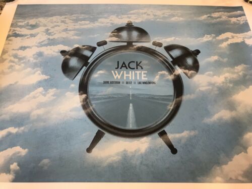 Jack White Todd Slater Poster Print 18 X 24 (raconteurs, White Stripes) Limited