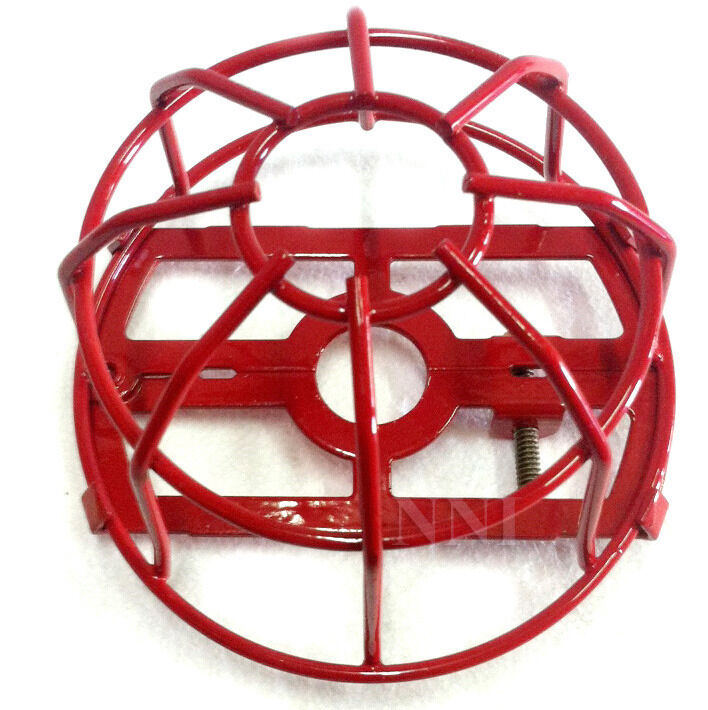 Fire Sprinkler Headguard or Cage Heavy Duty Painted Red - for 1/2