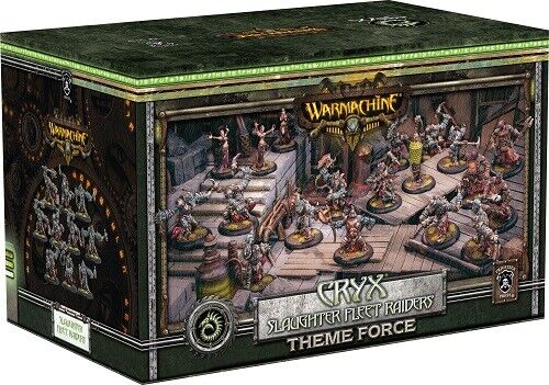 Cryx - Slaughter Fleet Raiders Theme Force Box (Mixed Resin/Metal) PIP 34139 NEW