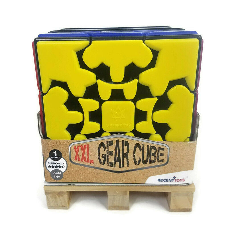 Xxl Gear Cube Mefferts Rotation Puzzle Brain Teaser Toy New Free Shipping