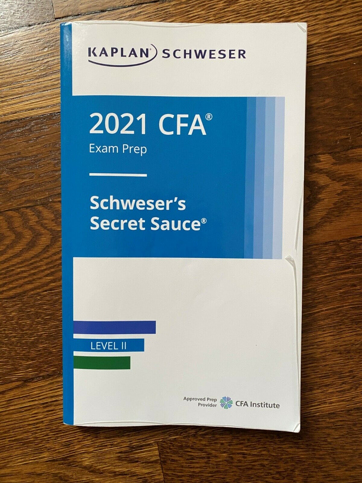 2021, Kaplan Schweser CFA Level 2, Secret Sauce.  Good Condition