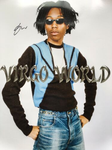 Lil Tecca Signed Virgo World 18x24 Poster Autographed Auto